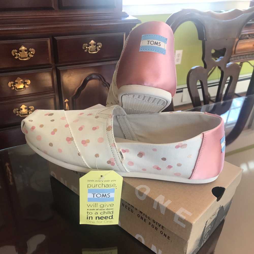 Toms Blush Metallic